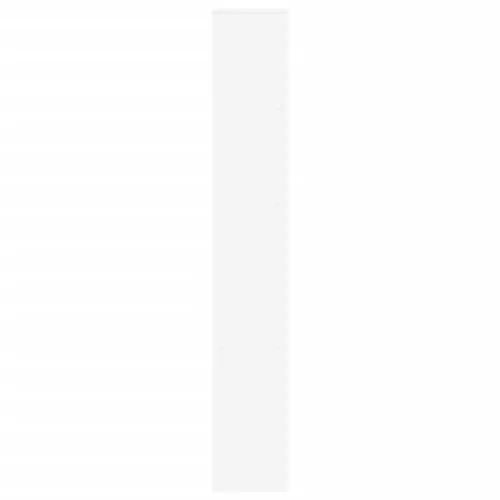  fehér szerelt fa térelválasztó könyvespolc 67 x 25 x 161,5 cm