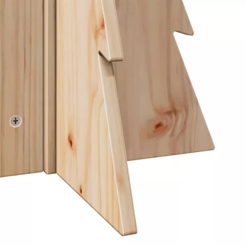  tömör fenyőfa karácsonyfa-dekoráció 69,5 cm