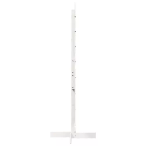  fehér tömör fenyőfa karácsonyfa-dekoráció 150 cm