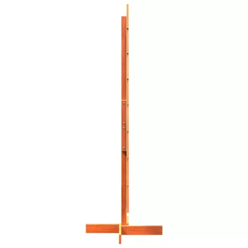  viaszbarna tömör fenyőfa karácsonyfa-dekoráció 150 cm