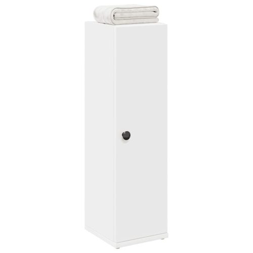  fehér fürdőszobaszekrény tekercstartóval 20,5x22x72 cm