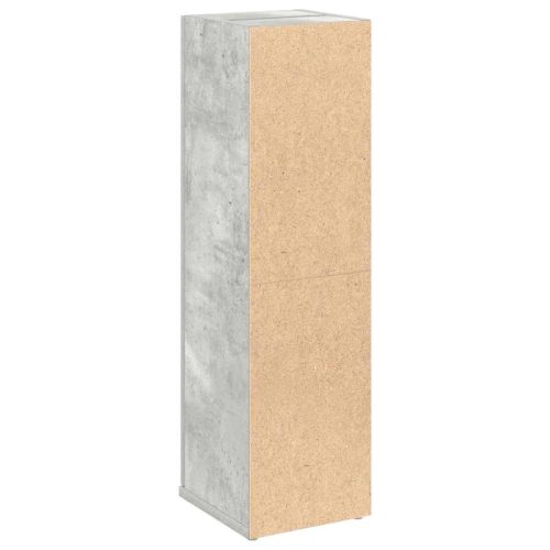  betonszürke fürdőszobaszekrény tekercstartóval 20,5x22x72 cm