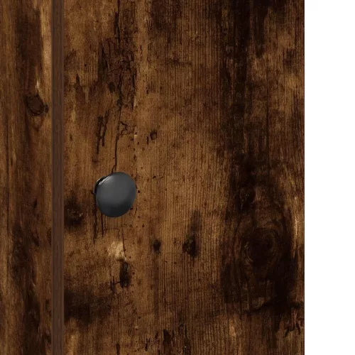  füstös tölgy fürdőszobaszekrény tekercstartóval 20,5x22x72 cm