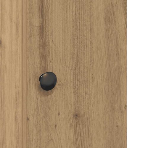  kézműves tölgy fürdőszobaszekrény tekercstartóval 20,5x22x72 cm