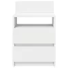  2 db fehér éjjeliszekrény 2 fiókkal 40x33x60 cm