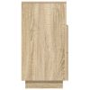  sonoma tölgy színű éjjeliszekrény 2 fiókkal 36x36x68 cm