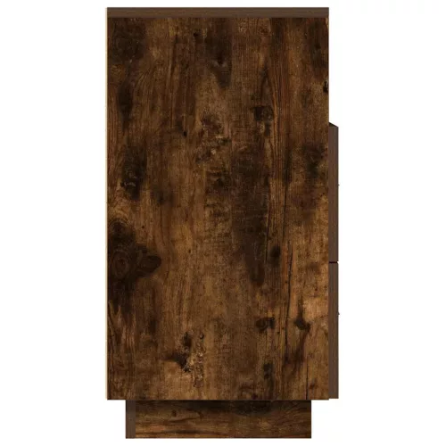 2 db füstös tölgy színű éjjeliszekrény 2 fiókkal 36x36x68 cm