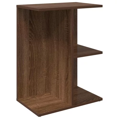  éjjeliszekrény barna tölgyfa 46,5x29x61 cm gépi forgácsolt fa