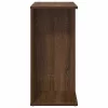  éjjeliszekrény barna tölgyfa 46,5x29x61 cm gépi forgácsolt fa