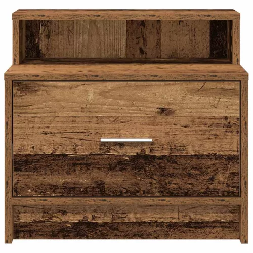  éjjeliszekrények fiókkal 2 db régi fa 51 x 31 x 47 cm