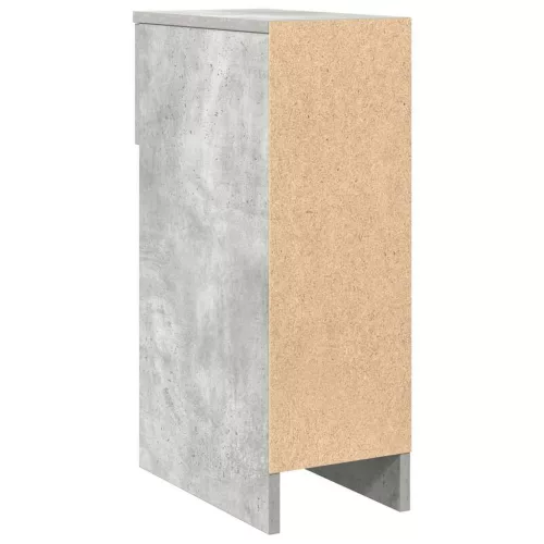  2 db betonszürke éjjeliszekrény fiókkal 20 x 36 x 60 cm