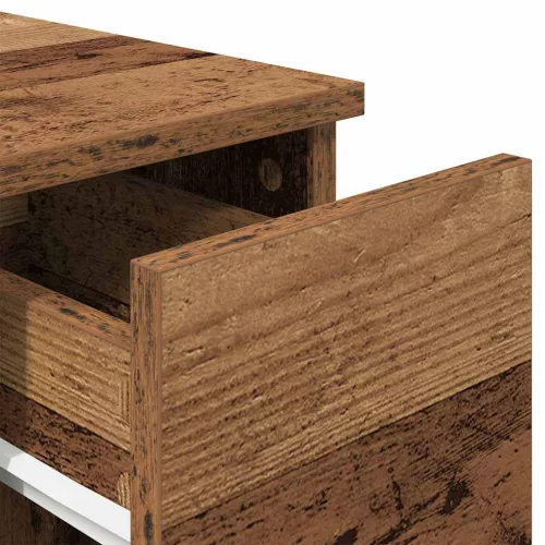  antik fa színű éjjeliszekrény fiókkal 20 x 36 x 60 cm