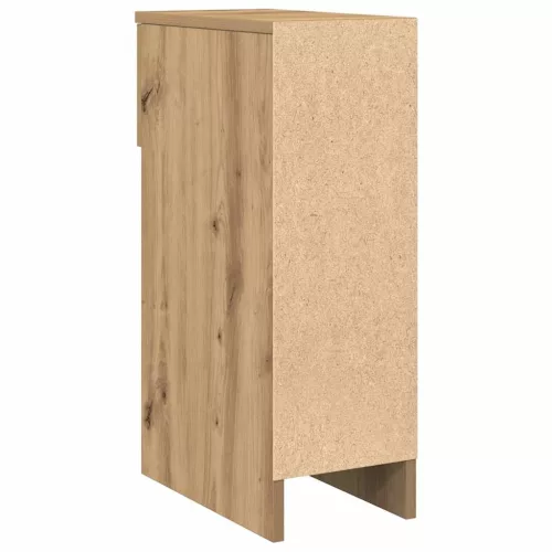  kézműves tölgy színű éjjeliszekrény fiókkal 20 x 36 x 60 cm