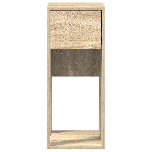  számítógépes toronyállvány fiókkal sonoma tölgy 30x44x74 cm