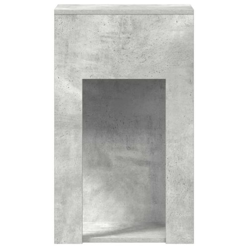  számítógépes toronyállvány fiókkal betonszürke 30x44x74cm beton