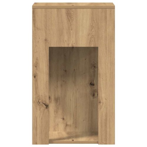  számítógépes toronyállvány fiókkal artisan tölgy 30x44x74 cm