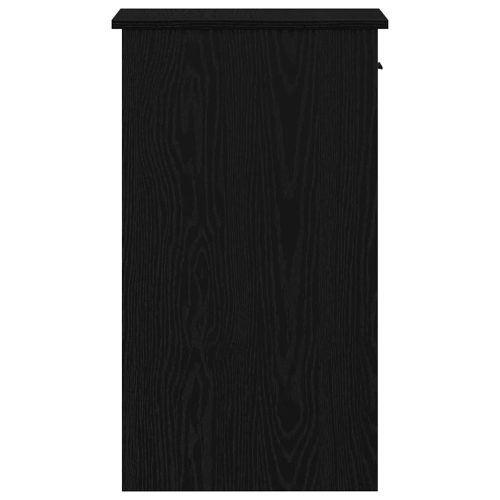  számítógépes toronyállvány fiókkal fekete 35x45x77 cm