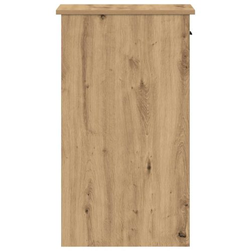  számítógépes toronyállvány fiókkal artisan tölgy 35x45x77 cm