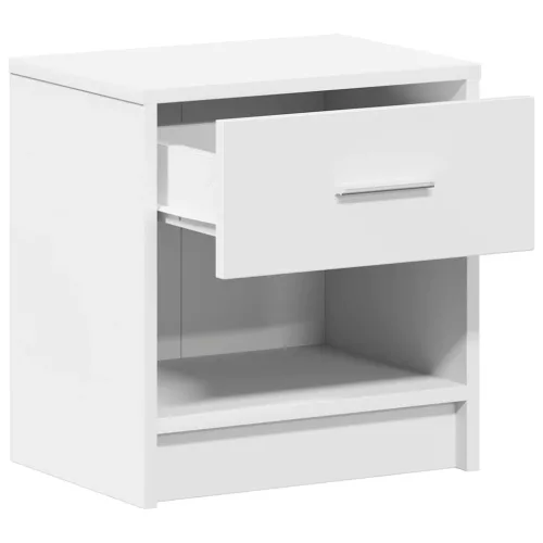  fehér éjjeliszekrény fiókkal 39x28x41 cm