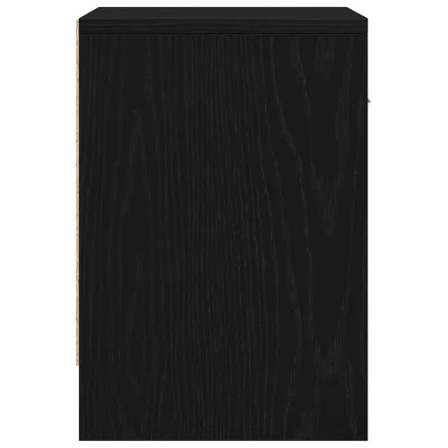  fekete éjjeliszekrény fiókkal 39x28x41 cm