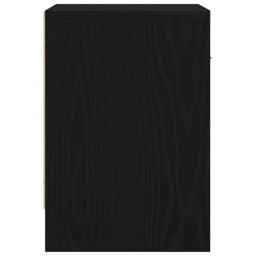  2 db fekete éjjeliszekrény fiókkal 39x28x41 cm