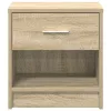  sonoma tölgy színű éjjeliszekrény fiókkal 39x28x41 cm