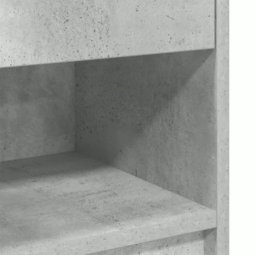  betonszürke éjjeliszekrény fiókkal 39x28x41 cm