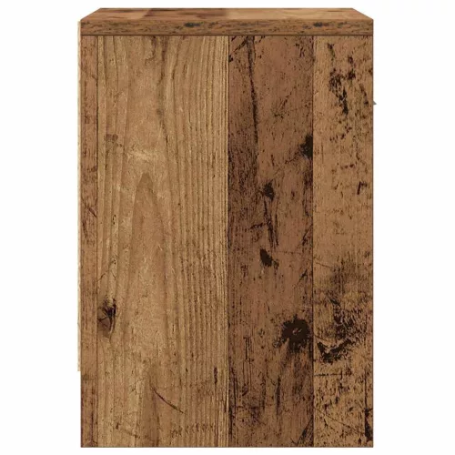  antik fa színű éjjeliszekrény fiókkal 39x28x41 cm