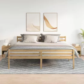    2 db kézműves tölgy színű éjjeliszekrény fiókkal 39x28x41 cm