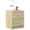  sonoma tölgy színű éjjeliszekrény 2 fiókkal 40x36x50 cm
