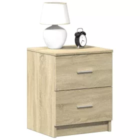    sonoma tölgy színű éjjeliszekrény 2 fiókkal 40x36x50 cm