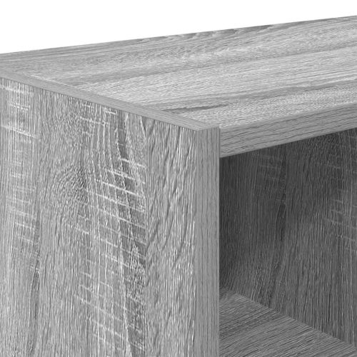  cipőtartó állvány halmozható szürke Sonoma 89,5x30x40 cm