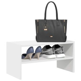  fehér cipőtartó állvány halmozható 60 x 30 x 30,5 cm