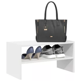  fehér cipőtartó állvány halmozható 60 x 30 x 30,5 cm