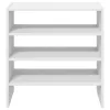  2 db fehér cipőtartó állvány halmozható 60 x 30 x 30,5 cm