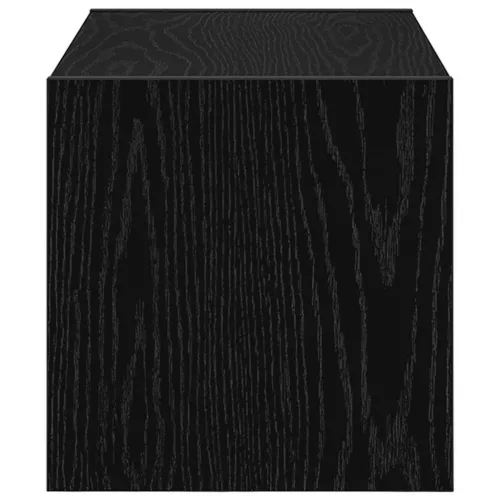  cipőtartó állvány egymásra rakható fekete tölgy 60x30x30,5 cm