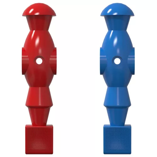  Foci Asztal Játékosok 22 pcs Kék és Piros 2,4 x 2,1 x 9,7 cm PP