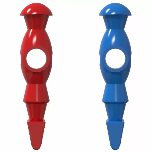  Foci Asztal Játékosok 22 pcs Kék és Piros 2,4 x 2,1 x 9,7 cm PP