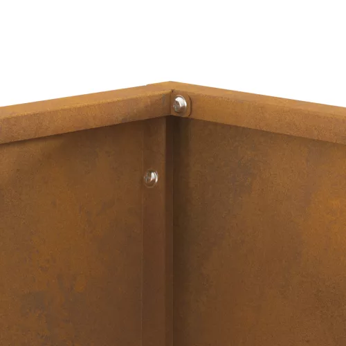  Tűzrakó Négyzet 40x40x30 cm Viharvert Acél