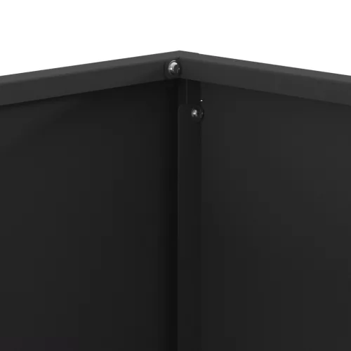  Tűzrakóhely Négyzet Fekete 60x60x40 cm Acél