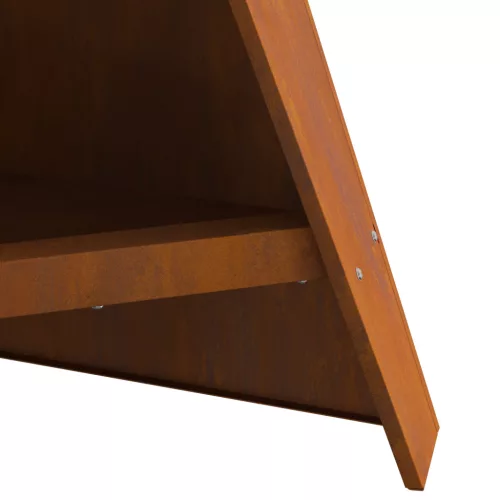  Tűzhely Piramis Fekete 58x36x100 cm Acél