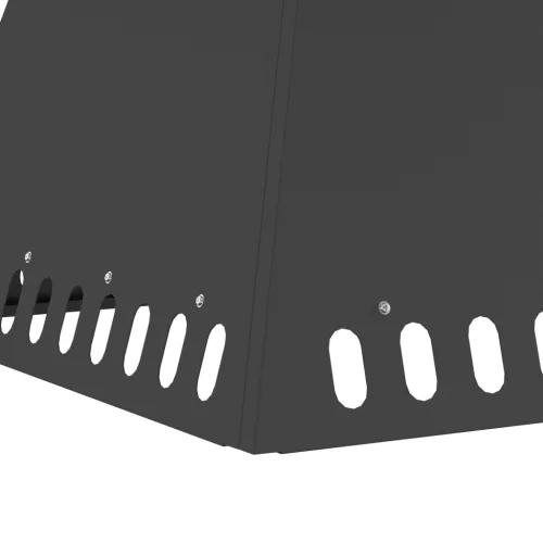  Tűzrakó Fekete 60x60x50 cm Acél