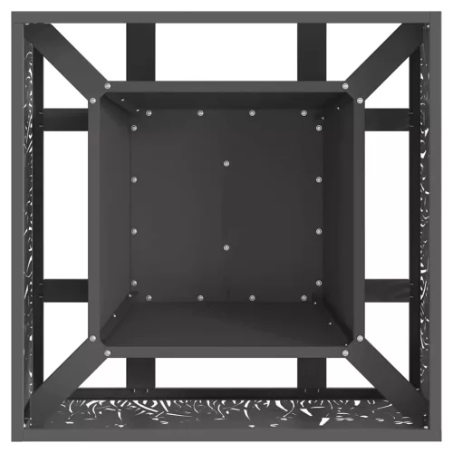  Tűzhely Négyzet Fekete 60x60x30 cm Acél