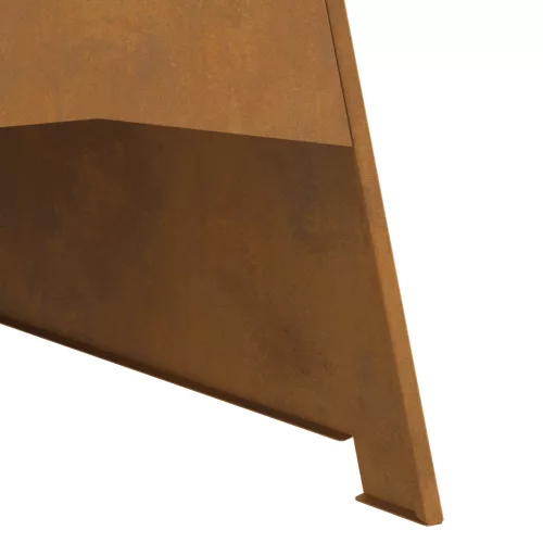  Tűzrakóhely Piramis 50x45x95 cm Időjárásálló Acél