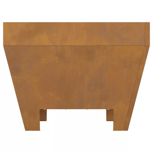  Négyzet alakú Tűzrakó 50x50x30 cm Rozsdamentes Acél