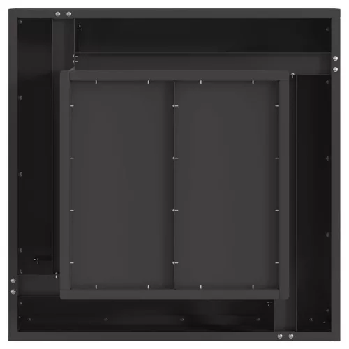  Tűzrakó Fekete 60 x 60 x 30 cm Acél