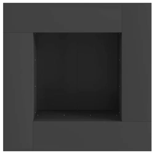  Tűzrakó Fekete 80 x 80 x 40 cm Acél