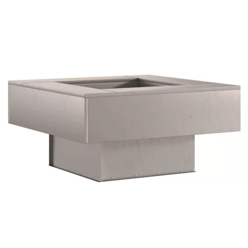  Tűzrakó Barna 80 x 80 x 40 cm Időjárásálló acél