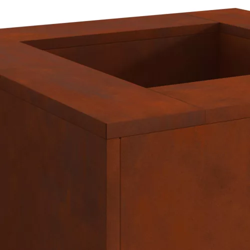  Tűzrakó Barna 80 x 80 x 40 cm Időjárásálló acél