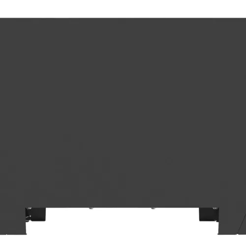  Tűzrakóhely Négyzet Fekete 60x60x30 cm Acél